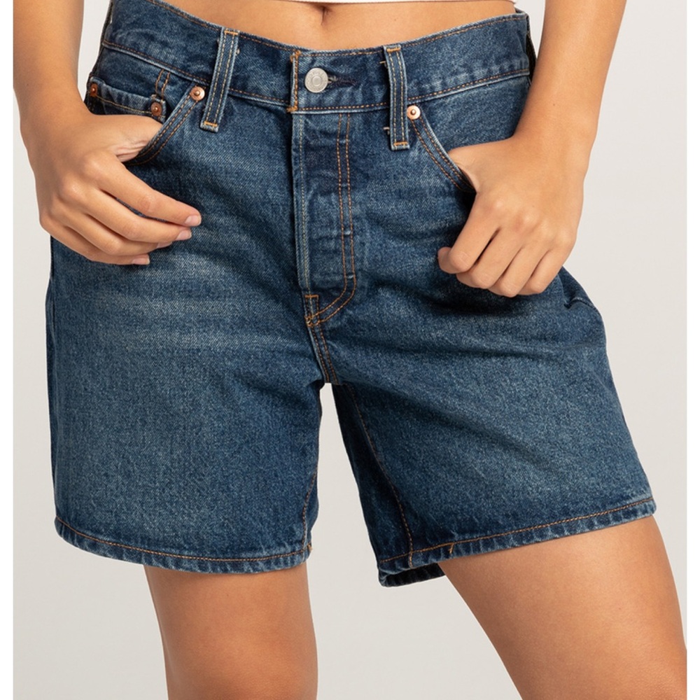 Levi's 501 relax Dark Blue Jean Shorts for Women